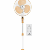 Havells 400mm BLDC Pedestal Fan | Remote Control | Upto 50% Less Power Usage | Sleep & Breeze Mode with Timer | Memory Backup | Jerk Free Oscillation, Smooth Swing Operation | White & Yellow | Sprint